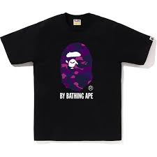 Bape Big head camo Black/Purple