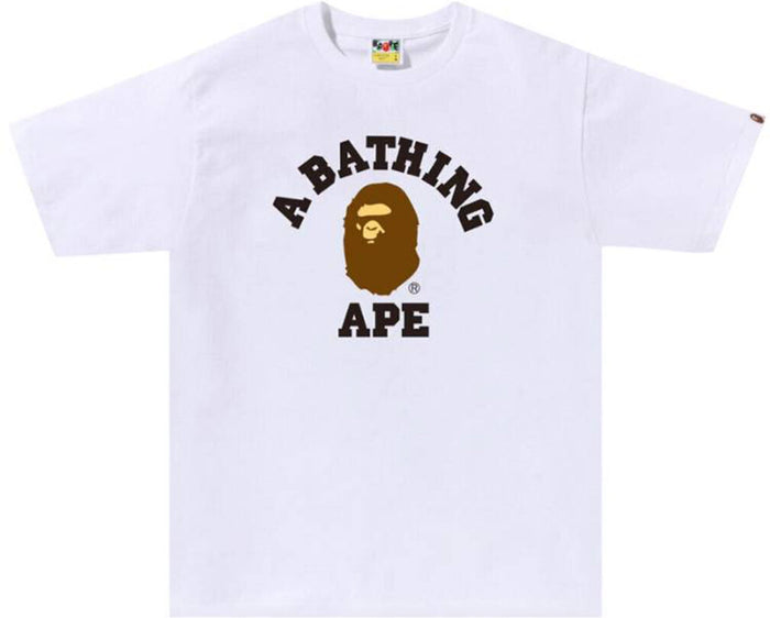 BAPE College White Tee