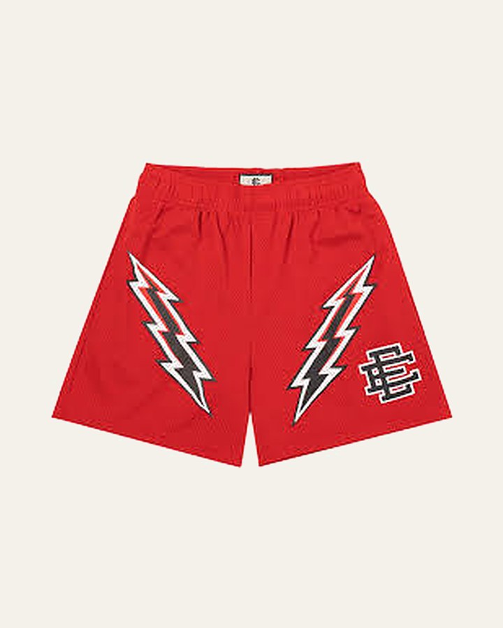 EE Basic Short — Red Bolt