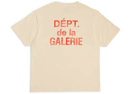 French Cream Orange Tee