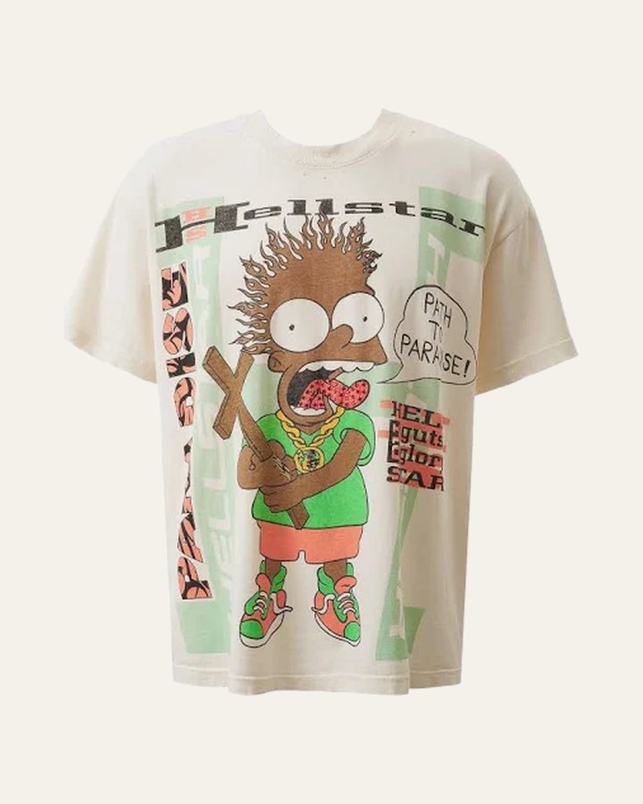 Hellstar Cartoon Cross T-shirt