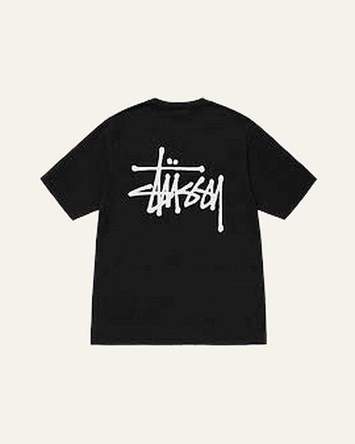 Basic Pigment-Dyed Tee — Black