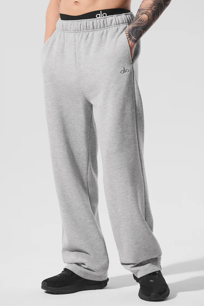 Alo Yoga Accolade Sweatpants — GREY RELAXED
