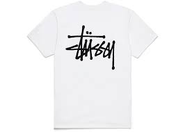 White classic Stussy