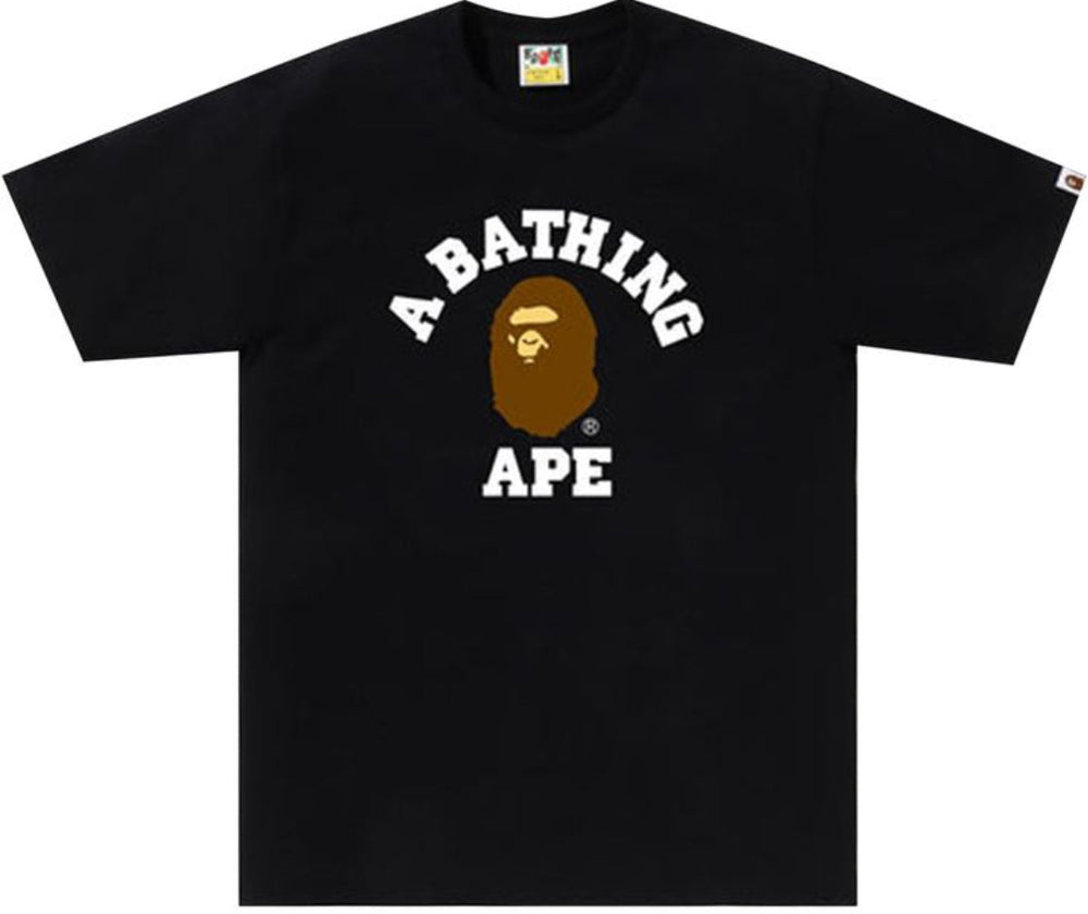 BAPE College Black Tee