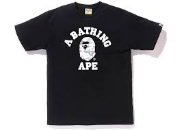 Bape Space Camo Black Tee