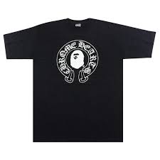 Bape Tee Black chrome