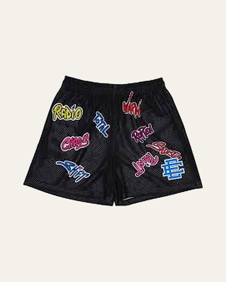 EE × Matty Boy Shorts — Black / Blue