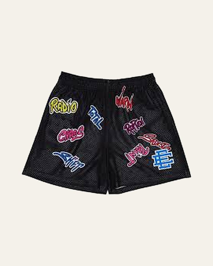 EE × Matty Boy Shorts — Black / Blue