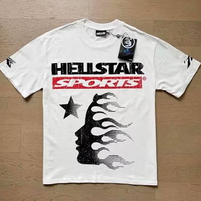 Hellstar White Sports Tee