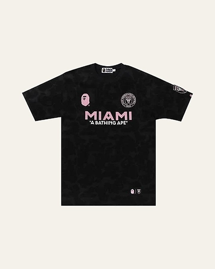 Inter Miami CF Camo Tee — Black