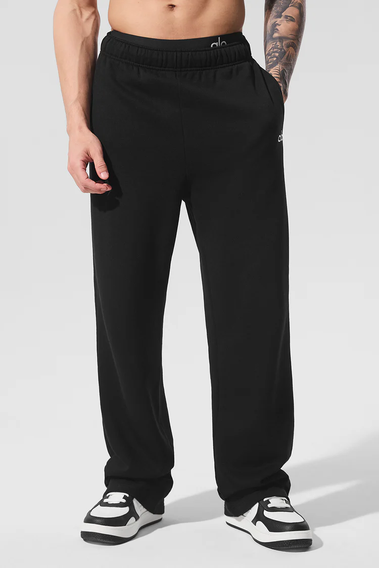 Alo Yoga Accolade Sweatpants — BLACK RELAXED