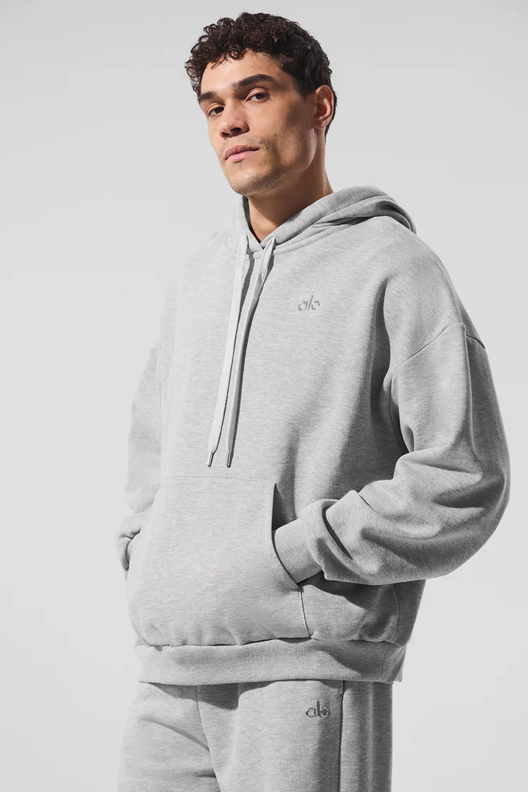 Alo Yoga Accolade Hoodie — GREY