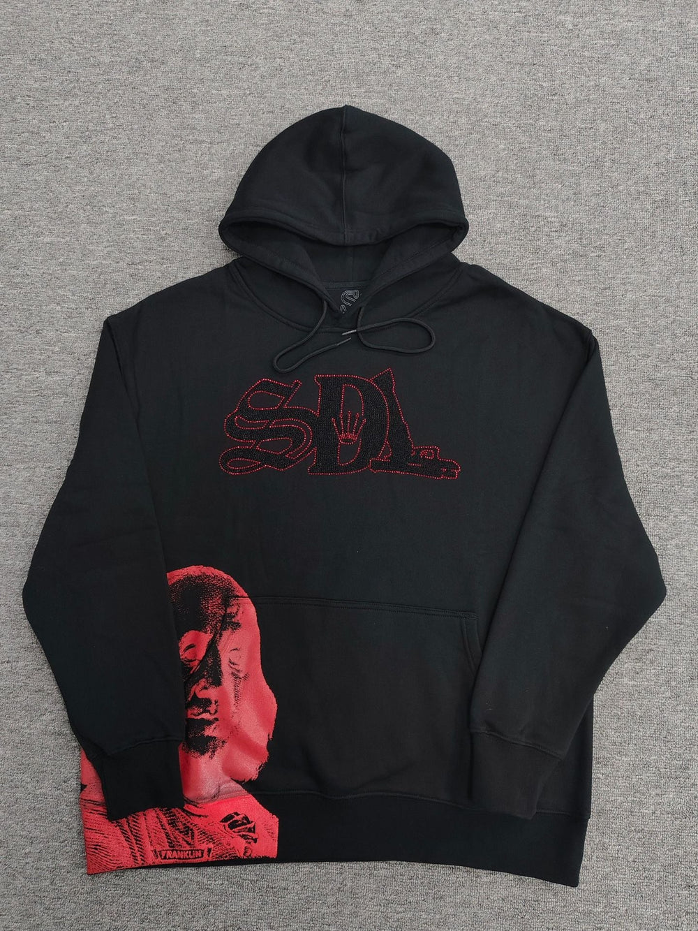 Black/Red SDL Hoodie