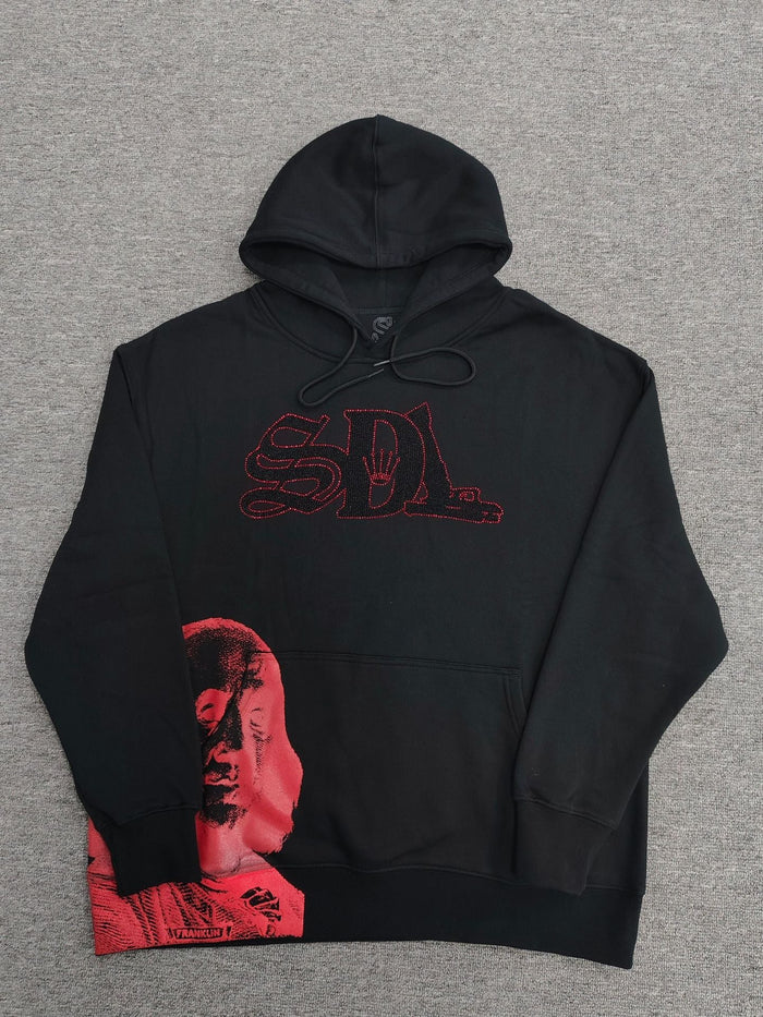 Black/Red SDL Hoodie