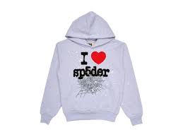 Grey I love Spider